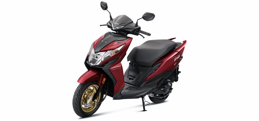 Honda (BS-VI) at pune showroom -Deluxe Red